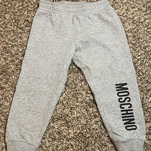 Grey Moschino Toddler Boys Pants, Size 18-24